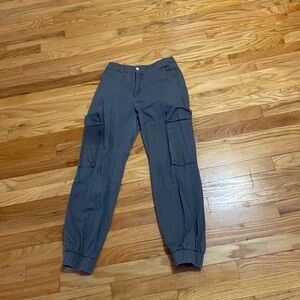 Forever 21 Kids Gray Cargo Jeans